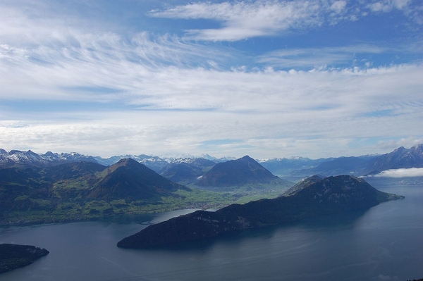 Vierwaldst&auml;ttersee Luftaufnahme